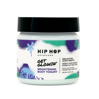 HipHop Body Wax Strips (Choco Extract, 8 Strips) + Brightening Body Yogurt (100 gm)
